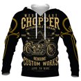 thumbnail image 3 of 2023 Nueva sudadera con capucha de motocicleta con calavera de moda para hombre con estampado 3D de otoño Suéter con capucha holgado y cómodo Top con capucha Talla 2XS-5XL, 3 of 5