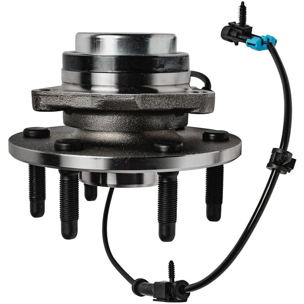 Detroit Axle 2WD Front Wheel Hub Bearing Replacement for Chevy