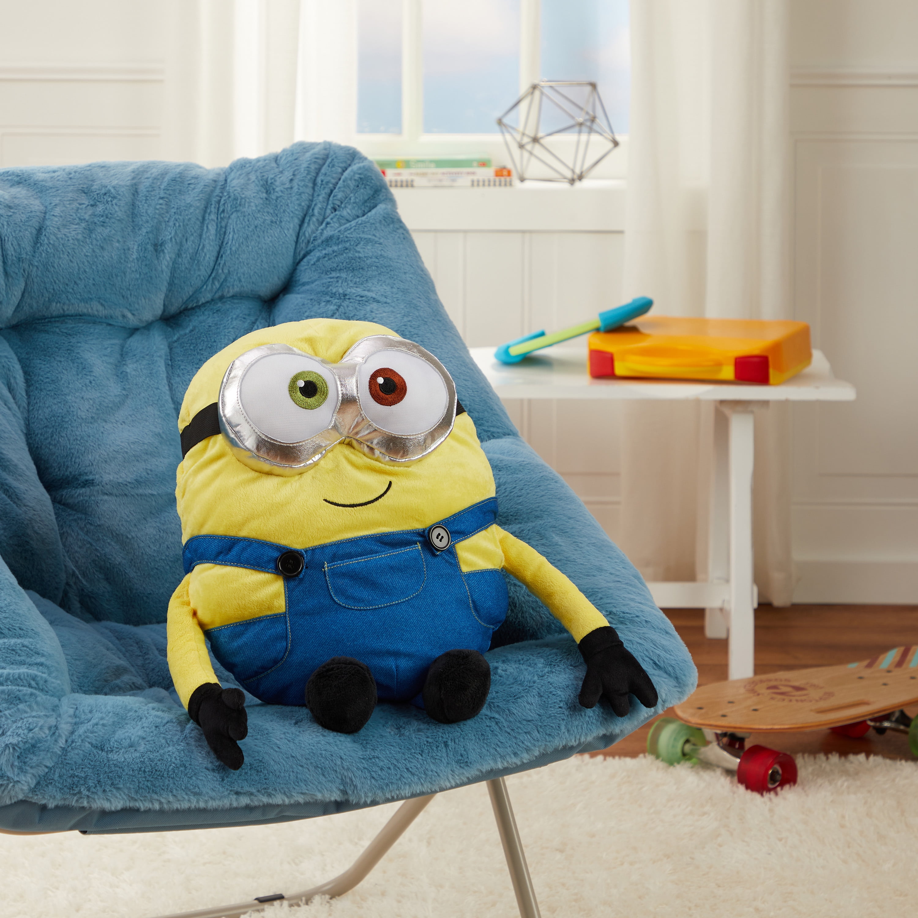 Minions Bob Kids Plush Bedding Cuddle and Decorative Pillow Buddy