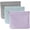 Purple & Light Blue & Grey, variant on 3Pcs Pocket Cosmetic Bag for Purses, Leather Small Makeup Bag Cosmetic Pouch for Women, Portable No Zipper Makeup Pouch Coin Purse Jewelry Pouch