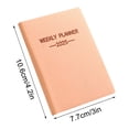 thumbnail image 2 of Hardback Small Office Supplies For Home Month Pocket Calendar Notebook Calendar Weekly Ideal Hardcover Planner Book, 2 of 5