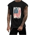 thumbnail image 1 of EQWLJWE Débardeurs d'Été pour Hommes Mode Décontractée Imprimé Chandail Col Rond Débardeurs de Sport Gilet Débardeurs pour Hommes en Liquidation, 1 of 5