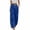 #03 Blue 【Mix, Match & Rotate: Stock Up on Daily Colors】, variant on Plus Size Women's Solid Loose Ankle Tie Jogger Sweatpants, Adjustable Drawstring Elastic High Waist Multi Strap Pockets, All Season Fashion Casual Pants for Seaside Daily