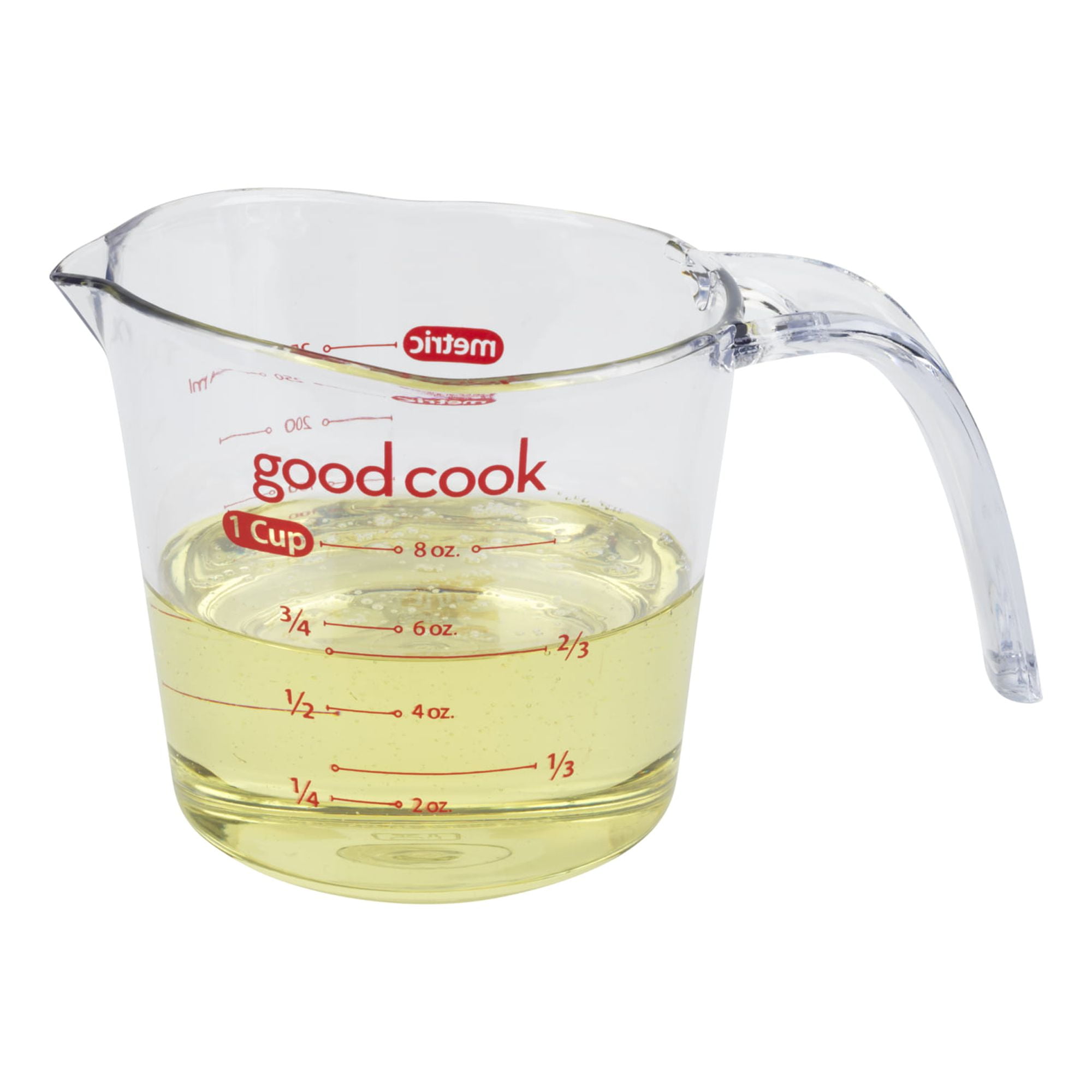 1/4-Cup Liquid Measuring Cup with Top-View Measuring - GoodCook
