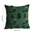 thumbnail image 3 of Vikakiooze Christmas Pillow Throw, Christmas Tree Pillow Soft Couch Cushion for Chair Sofa Living Room Christmas Decor, Winter Holiday Decor for Sofa Living Room, Green, 3 of 6