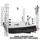 thumbnail image 2 of Juego de figuras de acción de lucha libre de guerra Highwire (anillo NO incluido), 2 of 3
