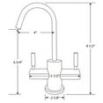 thumbnail image 2 of Point of Use Instant Hot/Cold Water Drinking Faucet with Gooseneck Swivel Spout - Oil Rubbed Bronze, 2 of 2