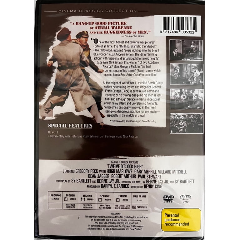 Fox's Twelve O'Clock High (DVD) - Gritty World War II Drama