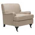thumbnail image 2 of Safavieh Sierra Birch Wood Club Chair in Beige, 2 of 11