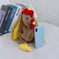 thumbnail image 6 of Jiibva Plush Chicken Purse Cute Chicken Bag Cartoon Hen Shoulder Bag Handbag Funny Animal Crossbody Bag Handbag Purse, 6 of 7
