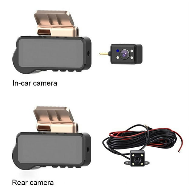 Kieccall HD 1080P Car Backup Camera - Front/Rear View Observation System with Night Vision, APP-Enabled Parking Assistance