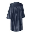 thumbnail image 3 of Endea Graduation Shiny Navy Blue Graduation Cap and Gown for Pre-school, 3 of 7