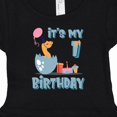 thumbnail image 4 of Inktastic Hatching Dinosaur 1st Birthday Girls Baby Dress, 4 of 5