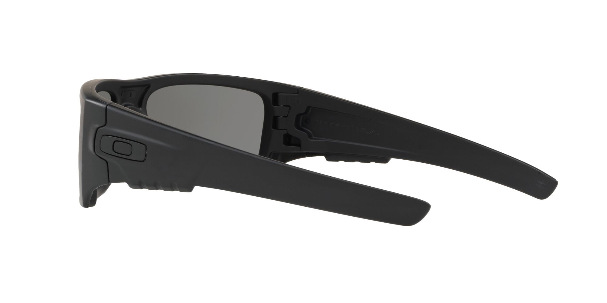 Oakley SI Ballistic Det Cord Sunglasses, Rectangular Safety Eyeglasses with Case, Size 61, Matte Black/Grey