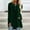 Green, variant on Valcatch Women Pleated Button Down Velvet Tunic Tops Loose Elegant Dressy Shirts Long Sleeve Casual Party Blouses Plus Size V Neck Shirts