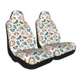 thumbnail image 2 of Sikiie Cartoon Animals Car Seat Covers 2PCs Front Car Seat Covers Universal fit for Most Cars SUVs and Trucks-2 PCS, 2 of 9