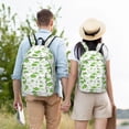 thumbnail image 5 of Honeii Kitchen Utensiles Cooking Pots Print Canvas College Laptop Backpack, Durable Rucksack Travel Notebook Bag School Backpack Book Bag for Men Women-Medium, 5 of 7