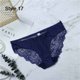 thumbnail image 3 of Bragas de encaje de algodón sin costuras para mujer, lencería Sexy de leopardo transpirable, ropa interior de moda de seda de hielo, 3 of 5