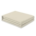 thumbnail image 3 of Color Sense 100% Cotton Percale Single Flat Bedsheet Cool & Crisp King Ivory, 3 of 8
