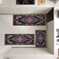 thumbnail image 5 of IsecretJoy Non Slip Kitchen Rugs Sets of 3, Washable Kitchen Mats for Floor Waterproof & Stain Resistant Runner Rug for Kitchen, Laundry Room, Hallway, 5 of 11