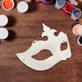 thumbnail image 4 of Unique Bargains 1 Pce Masque de Fête Couronne Réutilisable Pâte Blanche, 4 of 5