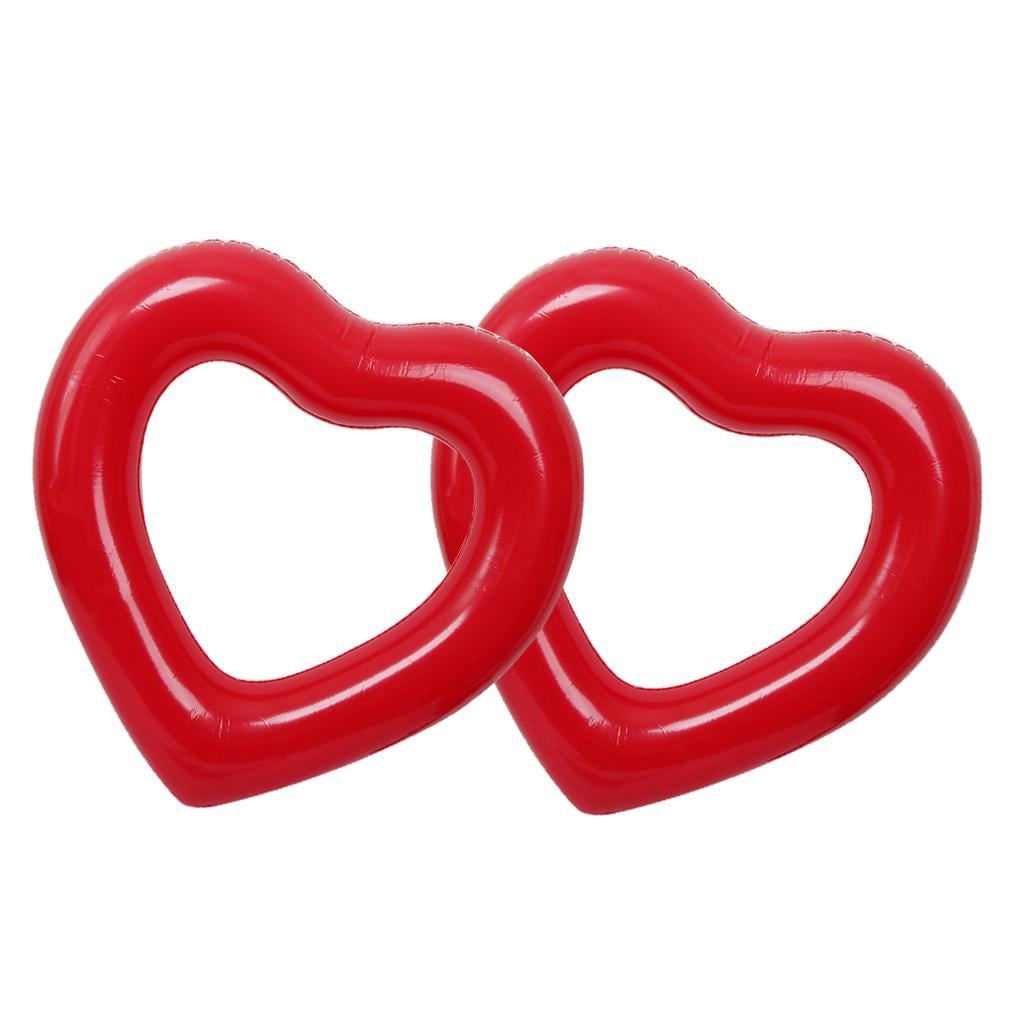 2pcs Inflatable Giant Rubber Ring 