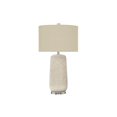 thumbnail image 4 of Monarch Specialties Lighting, 31"h, Table Lamp, Cream Ceramic, Beige Shade, Contemporary, 4 of 6