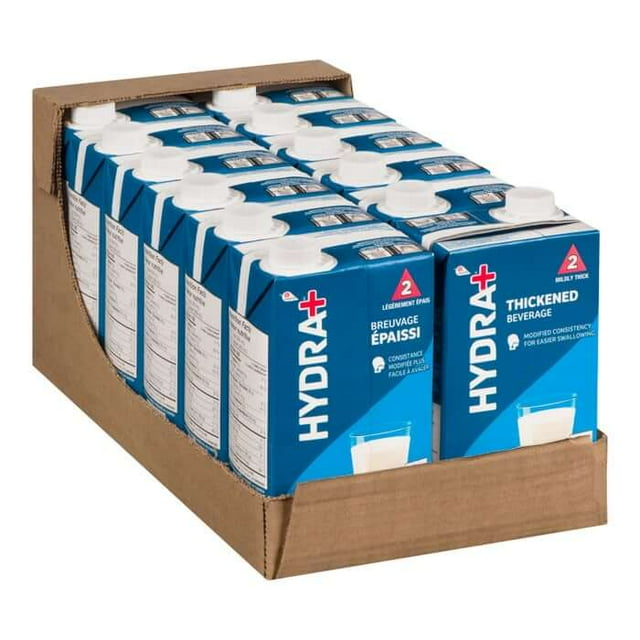 Hydra+ Lait, Boisson Épaissie Niveau 2 IDDSI 2 1 L (12/caisse)