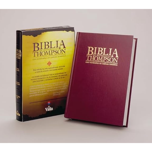 Pre-Owned Bblia de Referencia Thompson Tela Rojo Oscuro (Hardcover) 0829714413 9780829714418