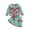 R37-Green, variant on RMGVDSD Christmas Toddler Kids Baby Girls Plaid Skirt Set Long Sleeve Cardigan Jacket Coat Tops and Skirts Set Fashion Fall Clothing Sets 4-5 Years