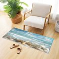 thumbnail image 6 of Haosy Starfish Conch Sea Bathroom Rugs Non Slip Absorbent Soft Plush Quick Dry Bath Mat, 39"x20", 6 of 8