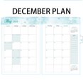 thumbnail image 4 of Notebook,[2025 Annual Weekly Calendar+Monthly Calendar] A5 High Beauty Notebook Fashionable Planning Book Improving Work Efficiency And Quality Of Life,Home Decor, 4 of 6