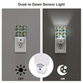 thumbnail image 3 of Honeii Colorful Hawaii Palms Print LED Night Light with Light Sensor, Night Lights Plug Into Wall,Ideal for Bedrooms and Hallways-EU, 3 of 7