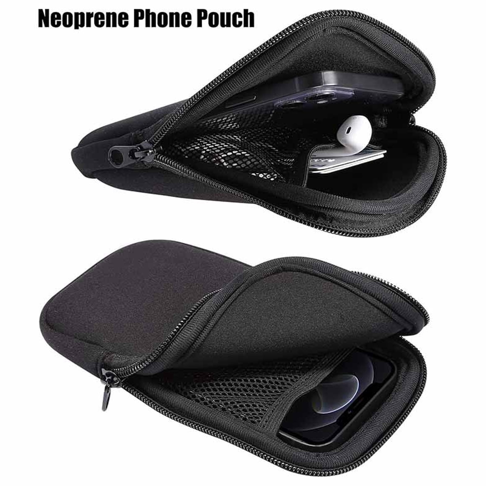 General Zippered Phone Case Protective Shockproof Cover For Smartphones On The Go