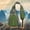 Green, variant on EDHITNR Men's Chest Bag, Water Resistant Nylon Crossbody Sling Backpack, Multi Compartment Sports Shoulder Bag for Travel Outdoor Hiking Cycling