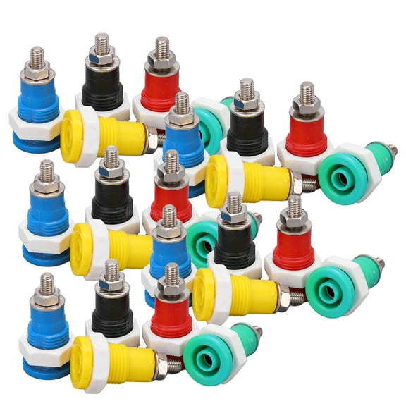 LYUMO Banana Socket 4mm  Electrical Conductivity Stable Transmission Connector Terminals For Industrial Equipment,Banana Plug Connectors,Connector Terminal