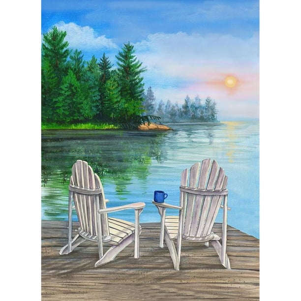 Diamond Painting (DE1215) Paisaje 5D DIY Square Cross Stitch Art (B927) 45x60cm FLhrweasw Nuevo