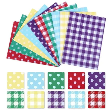 Naler 60 Sheets Dots & Buffalo Plaid Tissue Paper Rainbow Color Tissue Paper for Gift Wrapping Birthday Party Wedding Christmas Holiday Decoration, 14x20 Inch