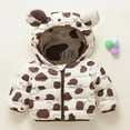 thumbnail image 6 of Staki Baby Boys Coats for Toddlers Boy Winter Jacket Warm Bear Hooded Outdoor Coats Boys Coat 6M,12M,18M,2T,3T,4T,5T,6Y(Beige,5-6 Years), 6 of 6