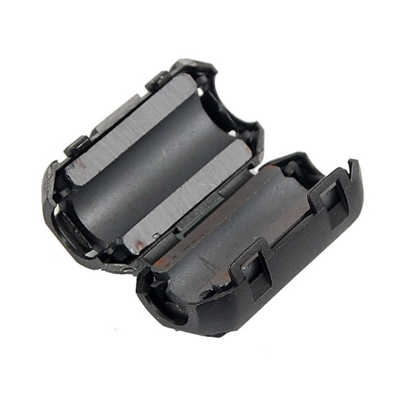 Unique Bargains RFI EMI Noise Filter Ferrite Clip for 8mm Diameter Audio Vedio Cable