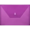 Lion, LIO22080PR, Hook and Loop Closure Poly Envelopes, 1 Each, Purple