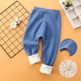 thumbnail image 2 of TAIAOJING Toddler Baby Kids Autumn And Winter Children's Thick Long Trousers Winter Thermal Pants Boy's And Girl's Cotton Pants Winter Pants Trendy Clothes, 8-9 Years, 2 of 8