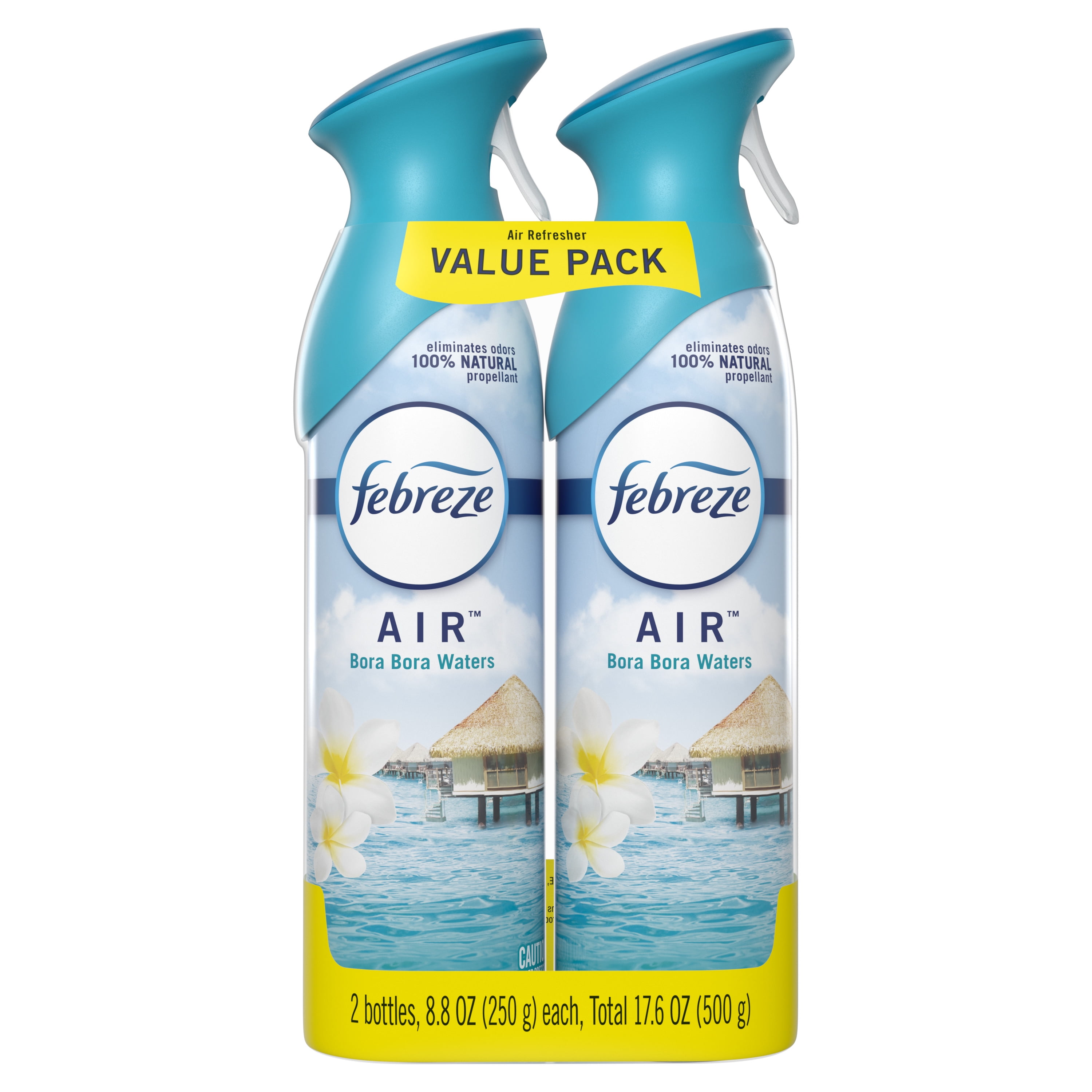 Febreze Air Effects Air Freshener Bora Bora Waters, 2 Ct, 17.6 Oz
