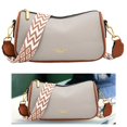 thumbnail image 2 of Bolso Bandolera PU Hobo Cuero para Mujer Correas Guitarra Comprador, 2 of 9