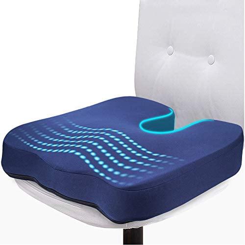 Gel Seat Cushion For Long Sitting Office Chair Desk Pressure Relief Firm Coccyx Back Tailbone Com Gel Seat Cushion For Long Sitting, What Is The Best Gel Seat Cushion For Lower Back Pain