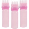 thumbnail image 3 of 3pcs Root Comb Applicator Bottle Hair Oil Applicator Bottle Hair Dye Comb Bottle, 3 of 3
