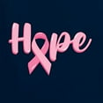 thumbnail image 5 of Wild Bobby, Hope Pink Ribbon Support Brave Fight, Breast Cancer Awareness, Men Graphic Tee, Navy, X-Large, 5 of 5