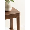 thumbnail image 3 of Kate and Laurel Talcott Modern Rectangle Wood Side Table, 16 x 10 x 25, Walnut Brown, Transitional Decorative Two-Tier End Table for Use as a Bedroom Nightstand or Living Room Accent, 3 of 8