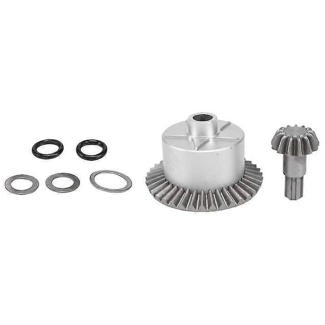 Caja de diferencial de metal, diferencial de 37 dientes, entrada de 13 dientes para Arrma 1/10 Kraton Senton Big Rock Granite Outcast, piezas de mejora, 4