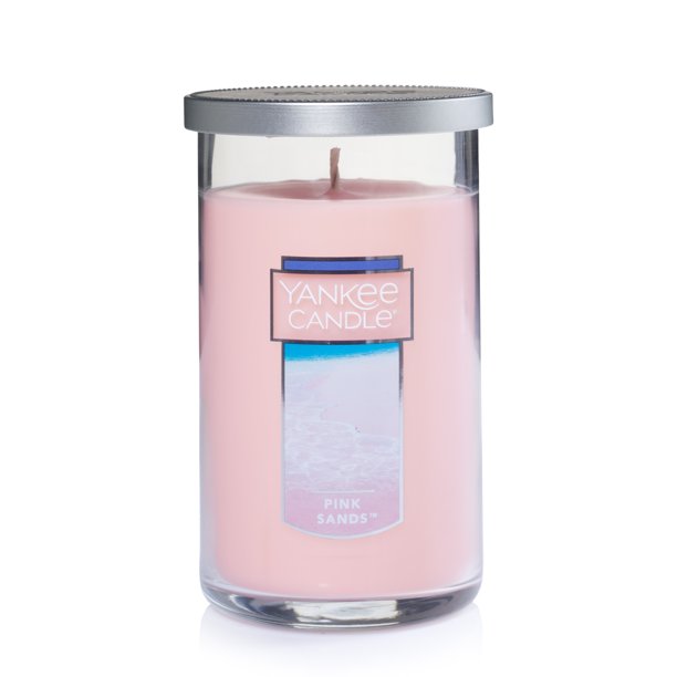 Yankee Candle Pink Sands Medium Perfect Pillar Candle